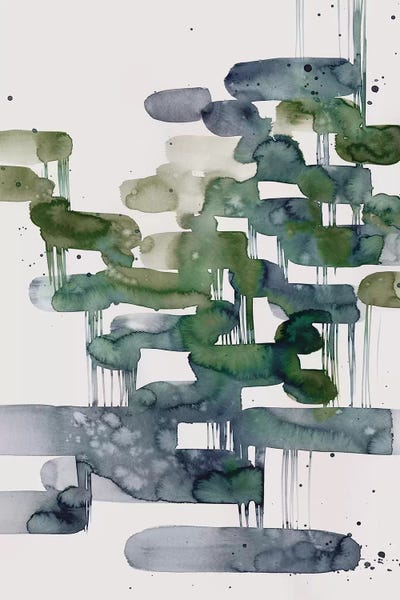 Hanging Gardens by Lesia Binkin framed wall art