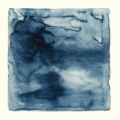 Indigo Square by Lesia Binkin framed wall art