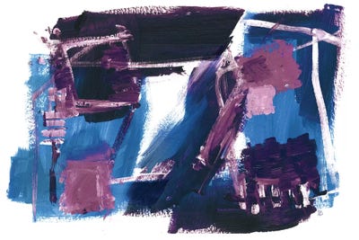 New Dimention by Lesia Binkin framed wall art