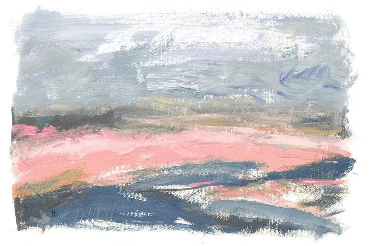 Pink Fields by Lesia Binkin wall art