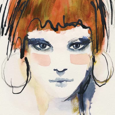 She by Lesia Binkin framed wall art