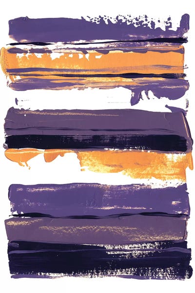 Violet Dusk by Lesia Binkin framed wall art