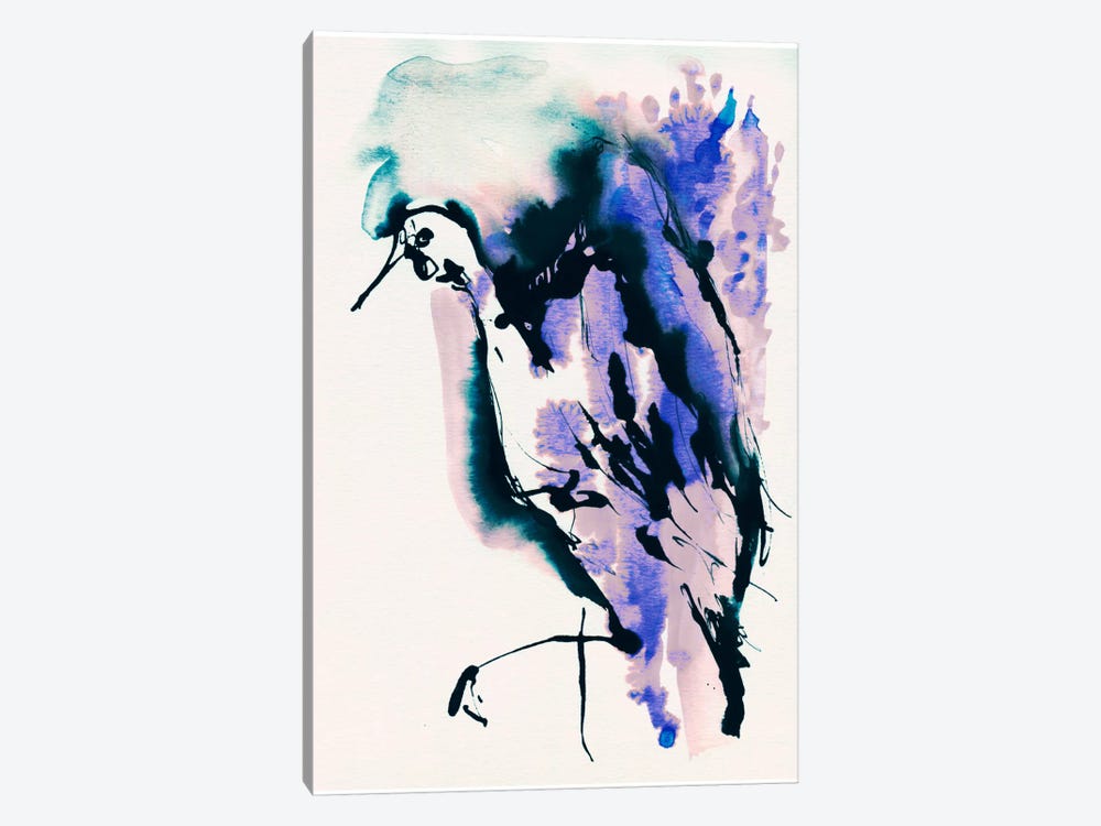 Blue Bird by Lesia Binkin 1-piece Canvas Wall Art