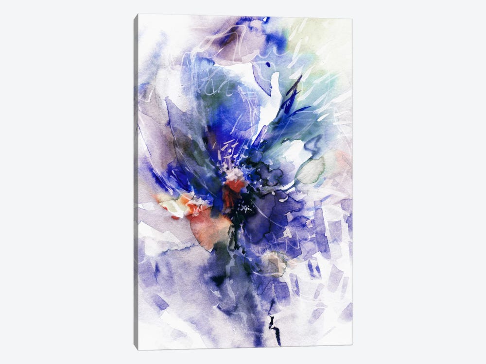 Blue Wind by Lesia Binkin 1-piece Canvas Art