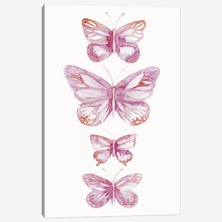 Butterflies Canvas Print #LES31} by Lesia Binkin Canvas Art