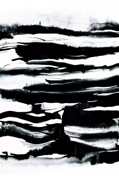 Black & White Minimalist Décor: Fields by Lesia Binkin