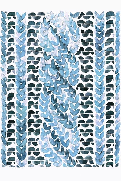 Global Patterns: Blue Pattern by Lesia Binkin
