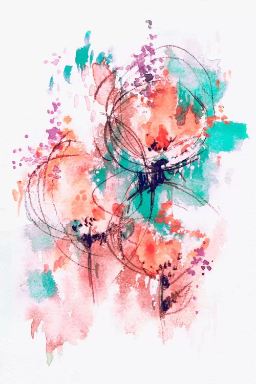 Flower Fire by Lesia Binkin wall art