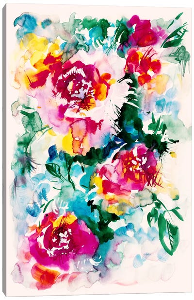 Lake Of Colors Canvas Art Print - Global Bazaar