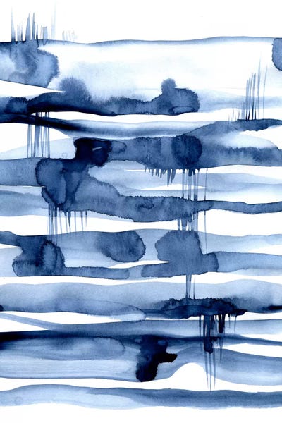 Abstract Watercolors: Mirror Lake by Lesia Binkin