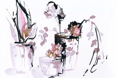 Near The Window by Lesia Binkin framed wall art