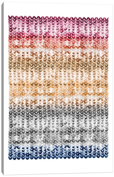 Colors Of Dust Canvas Art Print - Polka Dot Patterns