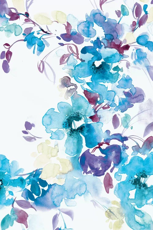 Blue Bouquet I by Lesia Binkin wall art