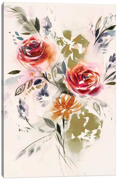 Bouquet Canvas Art Print - Lesia Binkin
