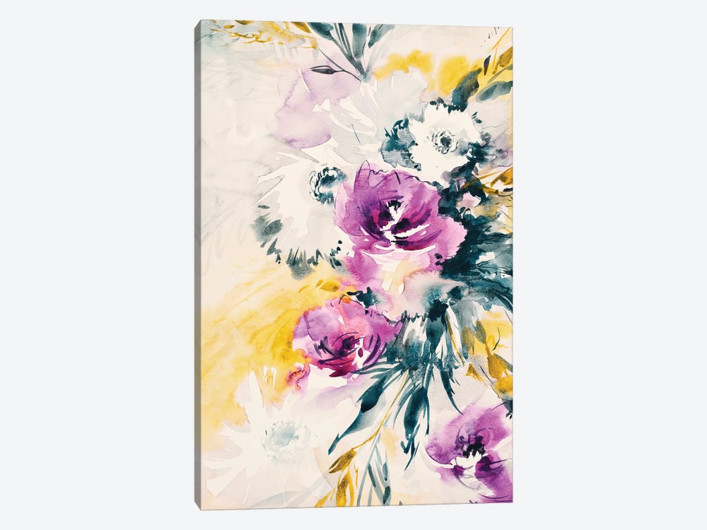 Colorful Bouquet III by Lesia Binkin 1-piece Art Print