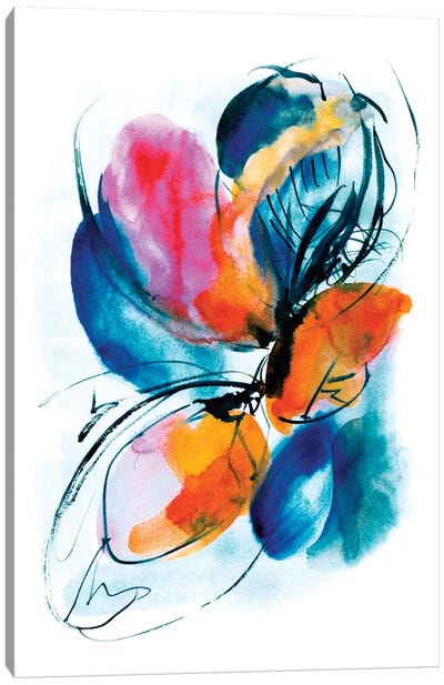 Deep Water Canvas Art Print - Floral & Botanical