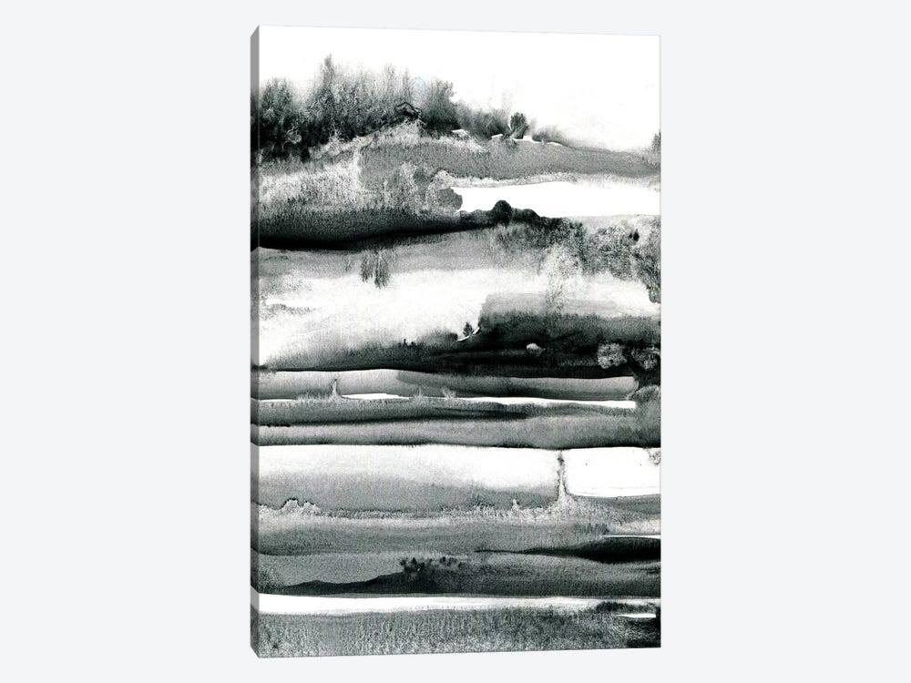 Spring Field Abstract by Lesia Binkin 1-piece Canvas Wall Art