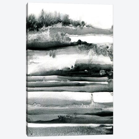 Spring Field Abstract Canvas Print #LES90} by Lesia Binkin Canvas Art
