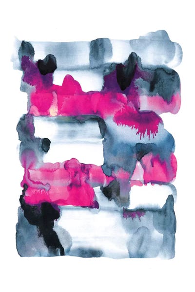 Abstract Watercolors: Evening by Lesia Binkin