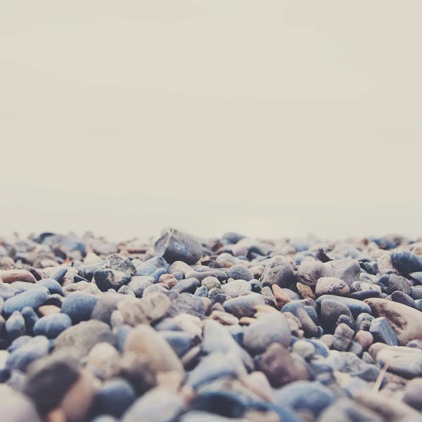 Vintage Styled Photography: Lake Constance Beach Pebbles by Laura Evans