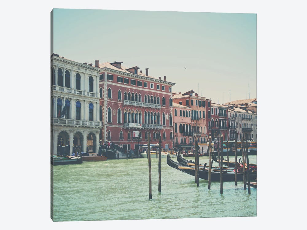Looking Along The Grand Canal by Laura Evans 1-piece Canvas Art
