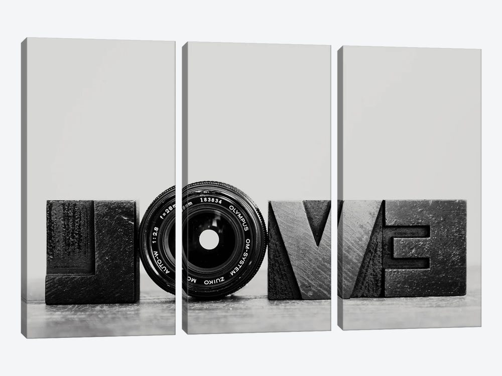 Love Is ... by Laura Evans 3-piece Canvas Art