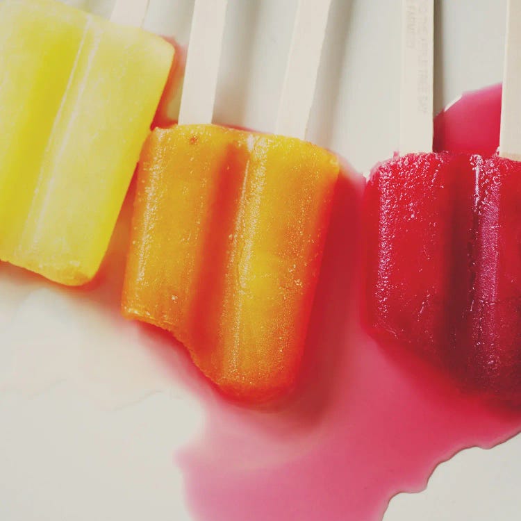 Melted Popsicles