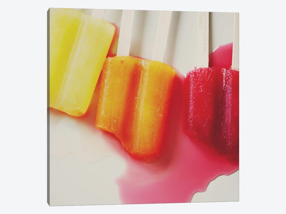 Melted Popsicles by Laura Evans 1-piece Canvas Art