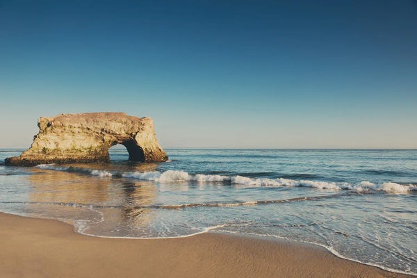 Inspirational Office: Natural Bridges State Beach by Laura Evans
