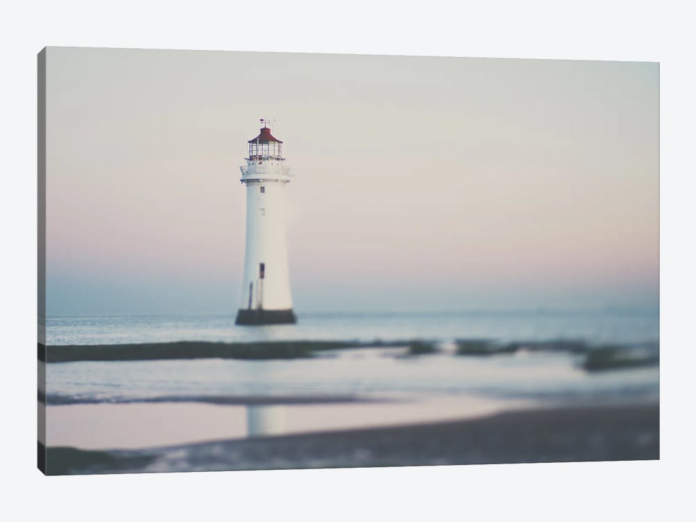 New Brighton Lighthouse At Sunrise by Laura Evans 1-piece Art Print