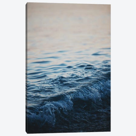Ocean Waves Canvas Print #LEV125} by Laura Evans Art Print