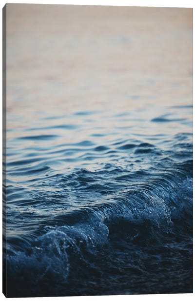 Ocean Waves Canvas Art Print - Vintage Styled Photography