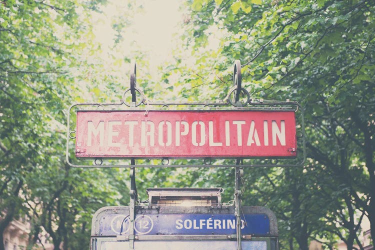 Paris Metropolitan by Laura Evans wall art