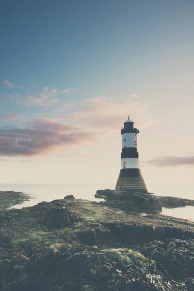 Inspirational Office: Penrose Lighthouse At Sunrise by Laura Evans