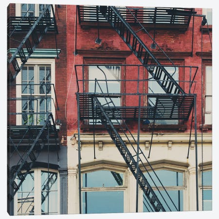 Philly Architecture Canvas Print #LEV136} by Laura Evans Canvas Wall Art