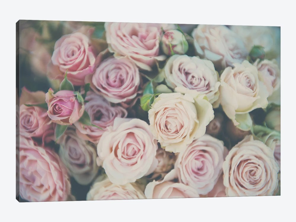 Pink Roses by Laura Evans 1-piece Art Print