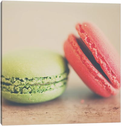 Pistachio And Strawberry Canvas Art Print - Good Enough to Eat