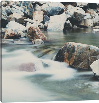 A Magical River In Lake Tahoe Canvas Art Print - Laura Evans