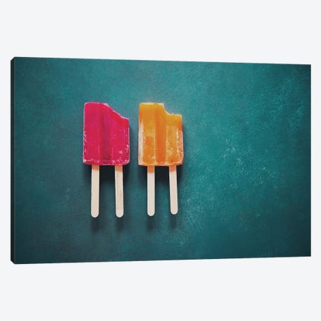 Popsicles Canvas Print #LEV142} by Laura Evans Canvas Artwork