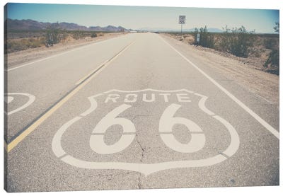 Route 66 Canvas Art Print - Laura Evans