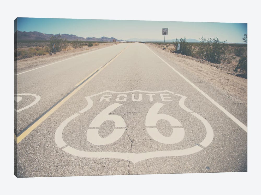 Route 66 by Laura Evans 1-piece Canvas Artwork