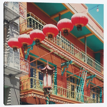 San Francisco, Chinatown Canvas Print #LEV153} by Laura Evans Canvas Art Print