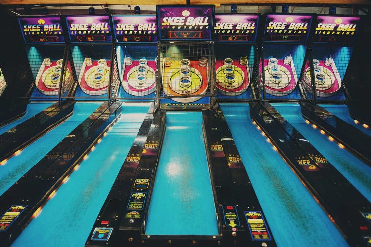 Skee Ball by Laura Evans wall art