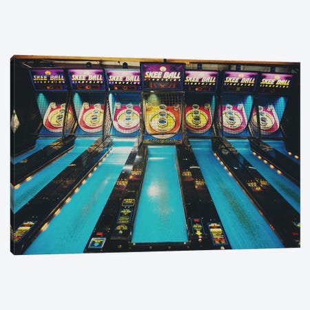 Skee Ball Canvas Print #LEV160} by Laura Evans Canvas Art