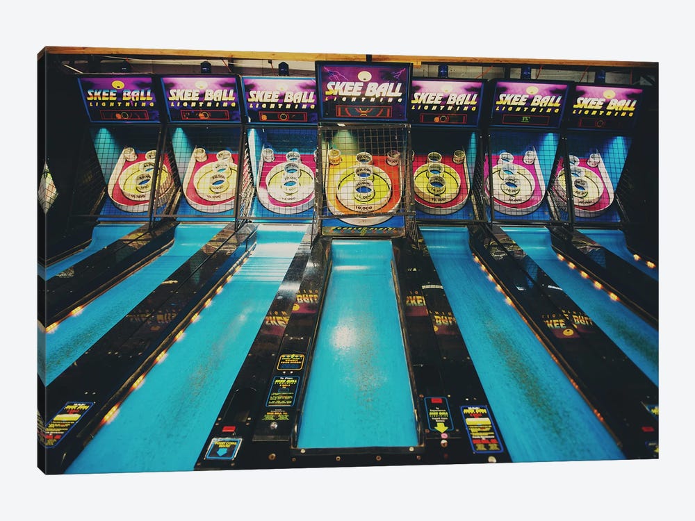Skee Ball by Laura Evans 1-piece Canvas Print