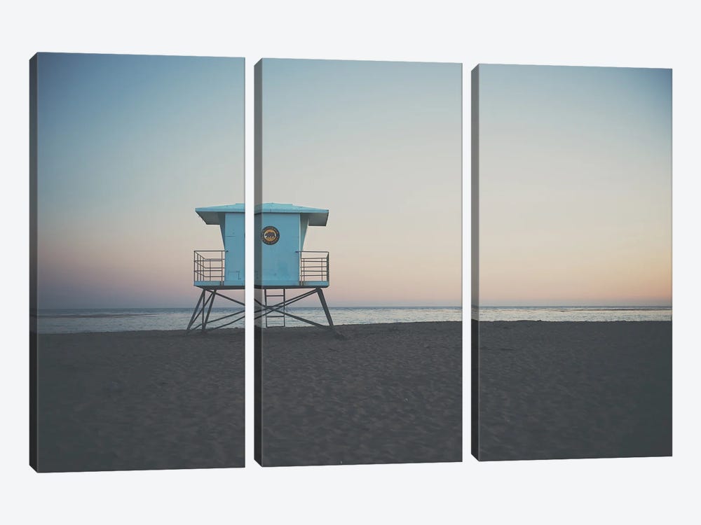 Sunset On The Coast by Laura Evans 3-piece Canvas Print