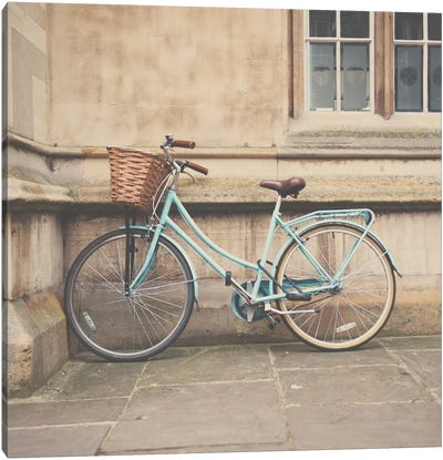 The Bicycle Canvas Art Print - Laura Evans