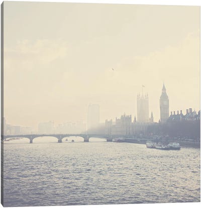 The City Of Westminster Canvas Art Print - Laura Evans