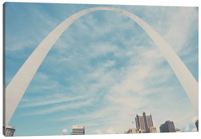 The Gateway To The West Canvas Art Print - St. Louis Skylines