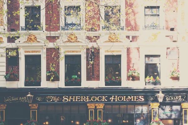 United Kingdom: The Sherlock Holmes Pub by Laura Evans